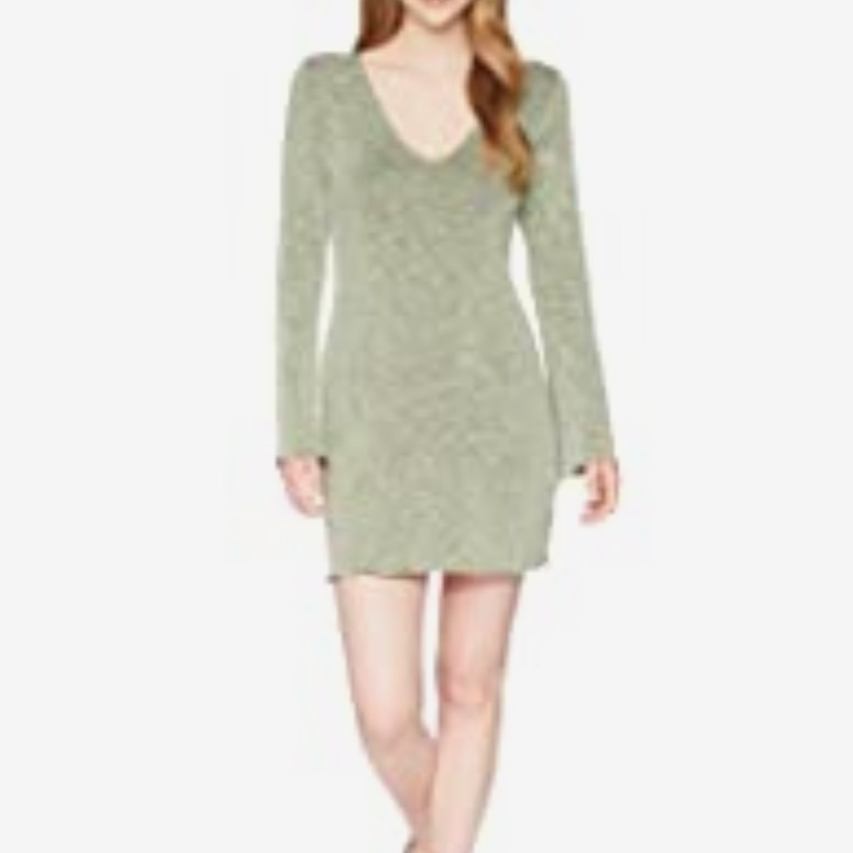 Nwt! Lucy Love Long Sleeve Dress Roam Free Dress Size Medium